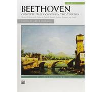Beethoven: complete piano sonatas - volume 2 (alfred edition) piano: Historic Edition With Preface In English, Spanish, Italian, German, and French