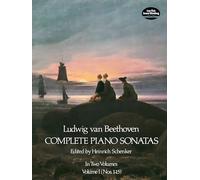 Beethoven: complete piano sonatas - volume i (dover edition) piano: Nos. 1-15: 001 (Dover Classical Piano Music)