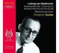 Beethoven : Concertos pour piano n° 1 et 4. Gulda.