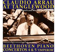 Beethoven : Concertos pour piano n°4, 5. Munch, Monteux.
