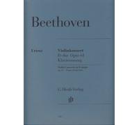 BEETHOVEN - Concierto Op.61 en Re Mayor para Violin y Piano (Urtext)