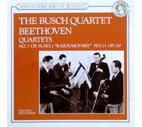 Beethoven: Cuartetos de cuerda n.o 7, 1 y 13 / The Busch Quartets - CD