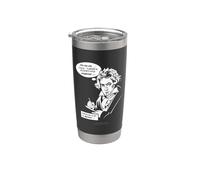 Beethoven Design Quinta Sinfonia Beethoven Vaso térmico de acero inoxidable de doble pared