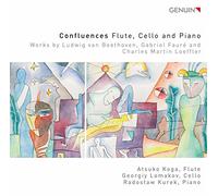 Beethoven, Fauré, Loeffler : Trios pour flûte, violoncelle et piano. Koga, Lomakov, Kurek.