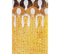 Beethoven Frieze - Gustav Klimt - Notebook: 120 Lined Pages 6" x 9" Journal Diary Notepad