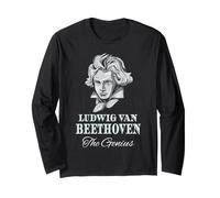 Beethoven Genie Compositor Sinfonía Ópera Clásica Orquesta Manga Larga