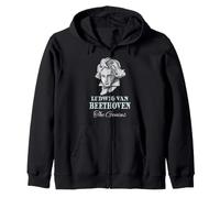 Beethoven Genie Compositor Sinfonía Ópera Clásica Orquesta Sudadera con Capucha