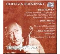 Beethoven - Heifetz & Rodzinsky in Beethoven