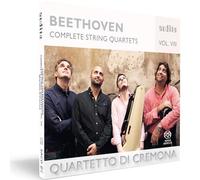 Quartetto di Cremona – Ludwig van Beethoven: Cuartetos de cuerda completos, Vol. 8 – CD