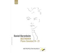 Beethoven: Klaviersonaten 14 - 21 Daniel Barenboim (DVD) (Importación USA)