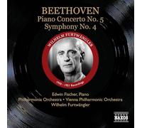 Beethoven, L. Van - Beethoven : Concerto pour piano n° 5, l'empereur, symphonie n° 4