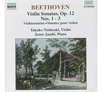 Beethoven, L. Van - Sonates pour violon & piano op.12, Nos.1 à 3