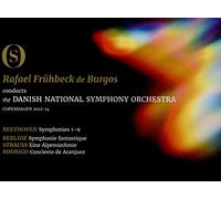 Beethoven, L. van: Symphonies Nos. 1-9 (Danish National Symphony, Frühbeck de Burgos) (2012-2014) (6-DVD Box Set) (NTSC) [Blu-ray]