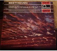 BEETHOVEN/LEIPZIG GEWANDHAUS ORCHESTRA - BEETHOVEN FIVE OVERTURES VINYL LP 1960 VIENNA SYMPHONY ORCHESTRA
