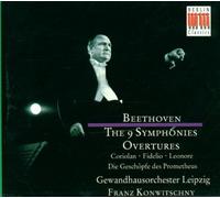 Beethoven : Les 9 Symphonies ; Ouvertures (Coriolan, Fidelio, Leonore etc)