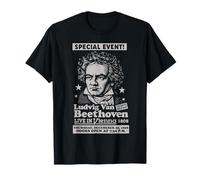 Beethoven Live in Vienna 1808 Compositor de música clásica Camiseta
