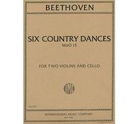 Beethoven, Ludwig - 6 Country Dances WoO 15 for Two Violins and Cello - Arranged by Lyman