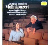 Beethoven - Ludwig van Beethoven - Anne-Sophie Mutter , Berliner Philharmoniker , Herbert von Karajan - Violinkonzert - Deutsche Grammophon - 32 938 3