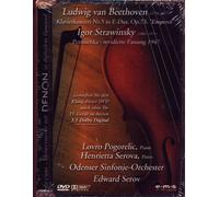 Beethoven, Ludwig van / Igor Strawinsky - Klavierkonzert Nr. 5/Petruschka [Alemania] [DVD]