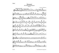 Beethoven, Ludwig van. Konzert D-Dur Op. 61/ Winds