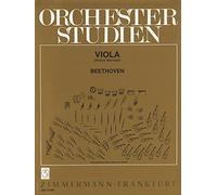 Beethoven, Ludwig van. Orchesterstudien Viola