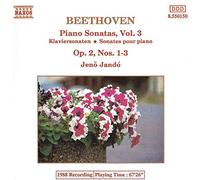 Beethoven Ludwig Van - Sonates pour piano , vol.3