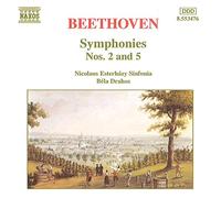 Ludwig van Beethoven – Sinfonías nº 2 (Op.36) y 5 (Op.67) – CD – NAXOS