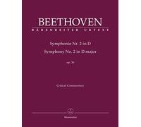 Beethoven, Ludwig van. Symphony Nº 2 D Major Op.36 Critical Com