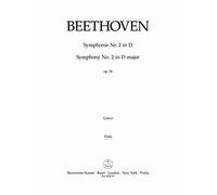 Beethoven, Ludwig van. Symphony Nº 2 in D Major Op. 36/ Viola