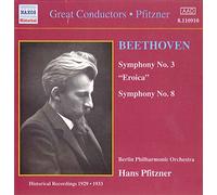 Pfitzner, Hans / Beethoven, Ludwig van – Sinfonías n.º 3 y 8