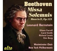 Beethoven : Missa Solemnis. Farrell, Lewis, Corigliano, Bernstein.