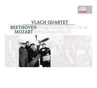 Beethoven, Mozart : Quatuors à cordes. Quatuor Vlach.