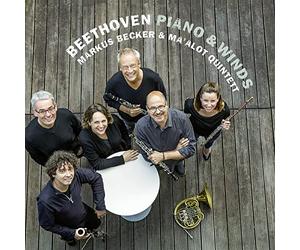 Beethoven : Musique de chambre pour piano et vents. Becker, Ma' Alot Quintet.
