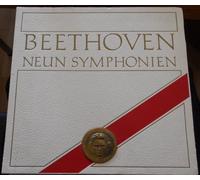 Beethoven Neun Symphonien. Gewandhausorchester Leipzig. Franz Konwitschny. 6 Vinyl LP Box.
