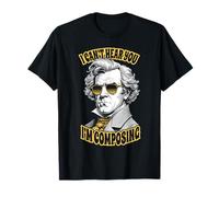 Beethoven: No puedo escucharte, estoy componiendo música divertida, profesor Camiseta