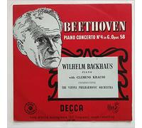 Beethoven Piano Concerto No.4 in G Major Opus 58 - Backhaus - English Pressing [LP Vinyl Record]