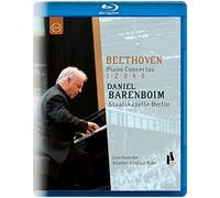 Beethoven Piano Concertos 1-5: Staatskapelle Berlin (Barenboim) (Blu-ray)