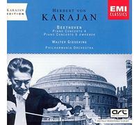 Beethoven: Piano Concertos No. 4 & No. 5 - Emperor (Karajan, The London Years 1948 - 1960) (2004-01-01)