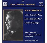 Beethoven-Piano Concertos Nos. 3 & 4; Rondo in C Major by Artur Schnabel (2001-07-02)