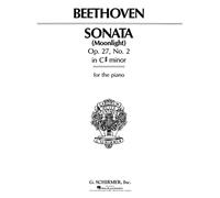 Beethoven: piano sonata in c sharp minor op.27 no. 2 'moonlight' piano