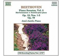 Beethoven: Piano Sonatas, Vol. 5 - Op. 10, Nos. 1-3, Op. 79 By Ludwig van Beethoven (Composer),Jen? Jand¨® (Piano) (1988-01-01)