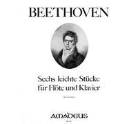 BEETHOVEN - Piezas Faciles (6) para Flauta y Piano (Hess)