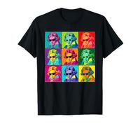 Beethoven Pop Art, Epic Composer and Pianist, Retro Vintage Camiseta