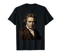 Beethoven Portrait Epic Composer and Pianist Classical Music Camiseta