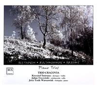 Beethoven, Rachmaninov, Brahms : Trios piano. Cracovia.