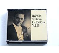 Beethoven/Schubert/Brahms : Liederalbum Vol Iii. Schlusnus.