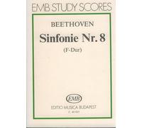 BEETHOVEN - Sinfonia nº 8 en Fa Mayor Op.93 para Orquesta (Partitura Bolsillo) (Darvas)