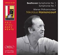 Nikolaus Harnoncourt, Wiener Philharmoniker - Beethoven: Sinfonias 1 Y 7 / Harnoncourt