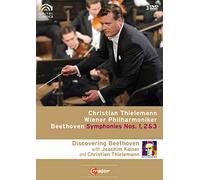 BEETHOVEN Sinfonien 1, 2 & 3 Christian THIELEMANN (+ 170 min. Doku mit Joachim Kaiser) 3 DVD [Alemania]
