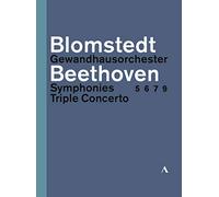 Blomstedt Beethoven: Symphonies Nos. 5, 6, 7, 9 / Triple Concerto [DVD]